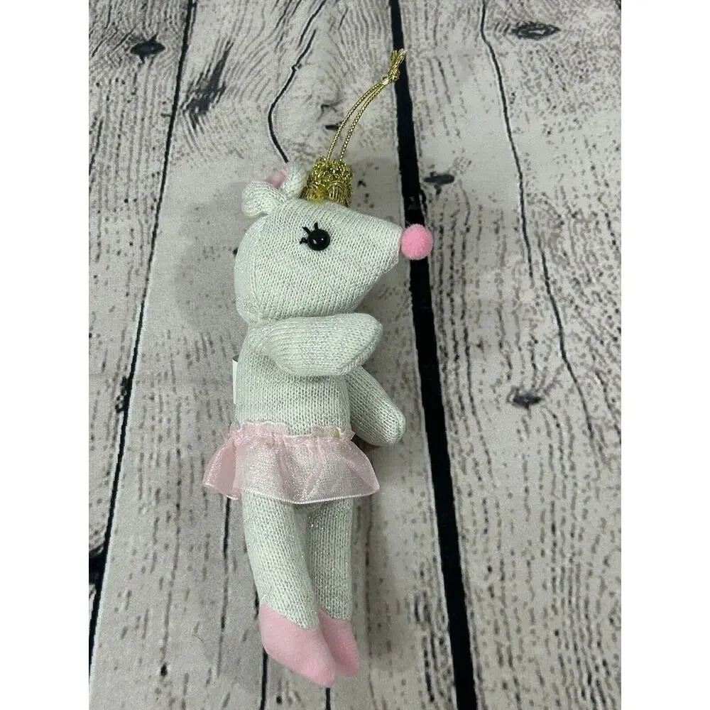Ballerina Mouse Christmas Plush Ornament Target 2015 Pink Tutu Wondershop
